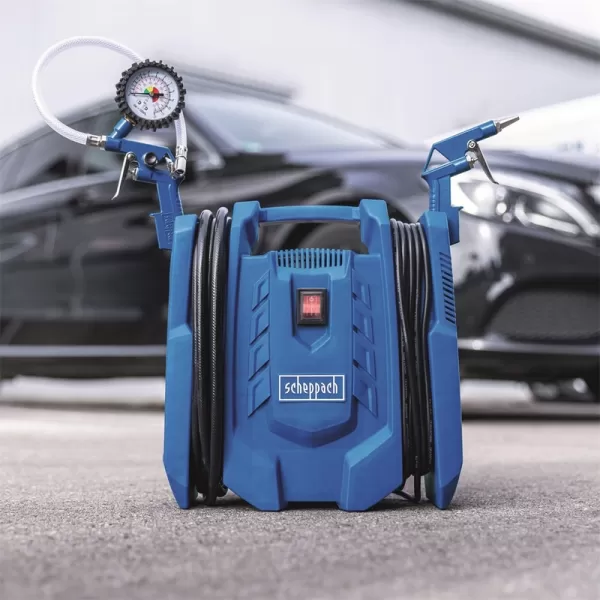 Bezolejový mobilní kompresor 230V Scheppach Air Force 7