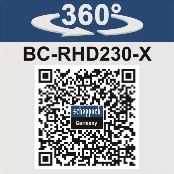 Aku vrtací/sekací kladivo IXES 20V bez aku Scheppach BC-RHD230-X