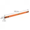Vodováha 150cm, 3 libely, S 300 NEO tools 71-136