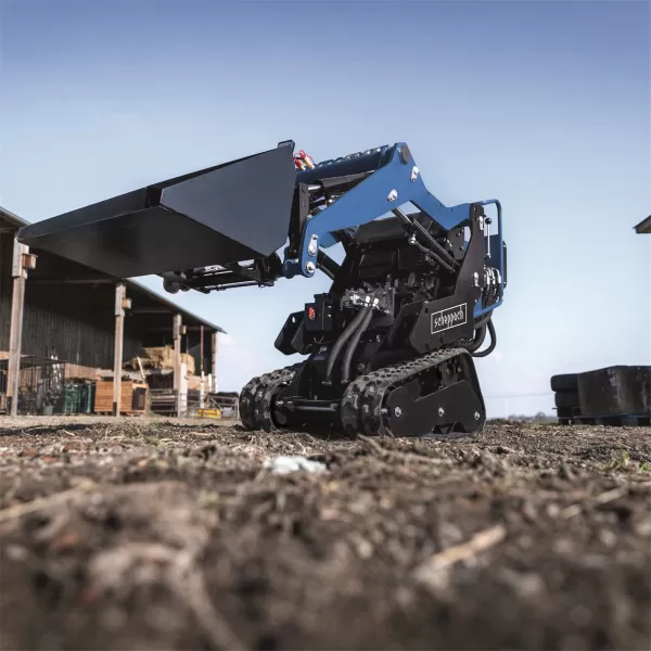 Pásový smykový nakladač Scheppach MKL 730