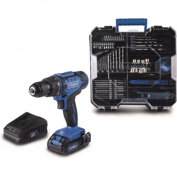 Aku vrtačka 20V/2,0Ah s příslušenstvím 74ks C-DTB74/1-X IXES Scheppach 5909315900