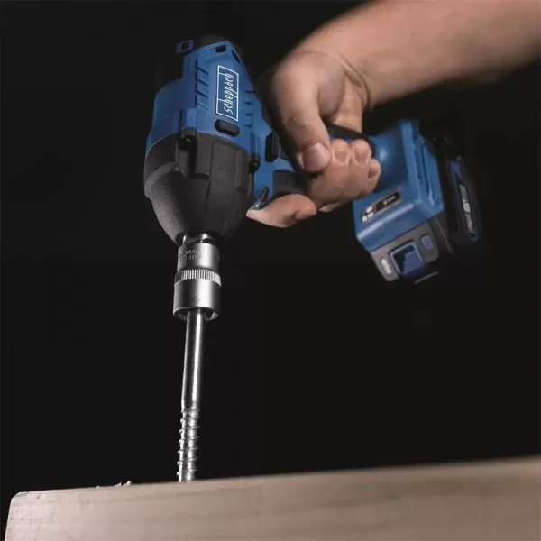 Aku rázový utahovák IXES 20V/2,0Ah/2,4A Scheppach BC-IW350-X-SET S