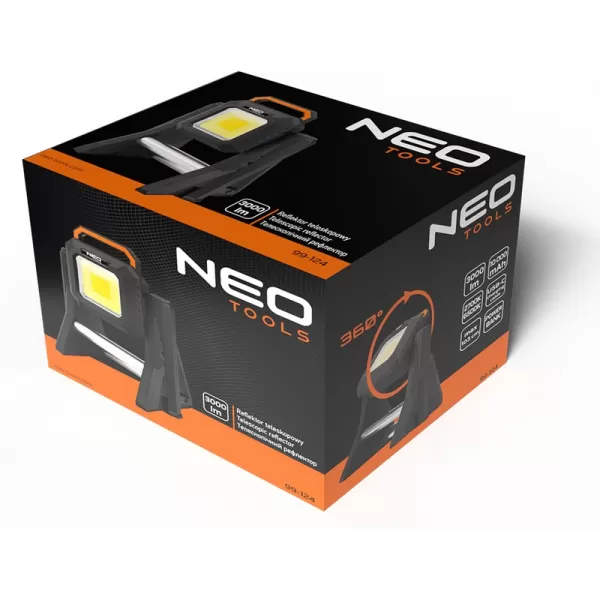 Reflektor teleskopický 3000lm NEO tools 99-124