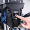Stojanová vrtačka s křížovým laserem a LED osvětlením Scheppach TBM 300 Vario