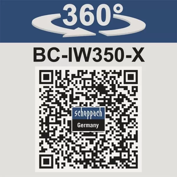 Aku rázový utahovák IXES 20V/2,0Ah/2,4A Scheppach BC-IW350-X-SET S