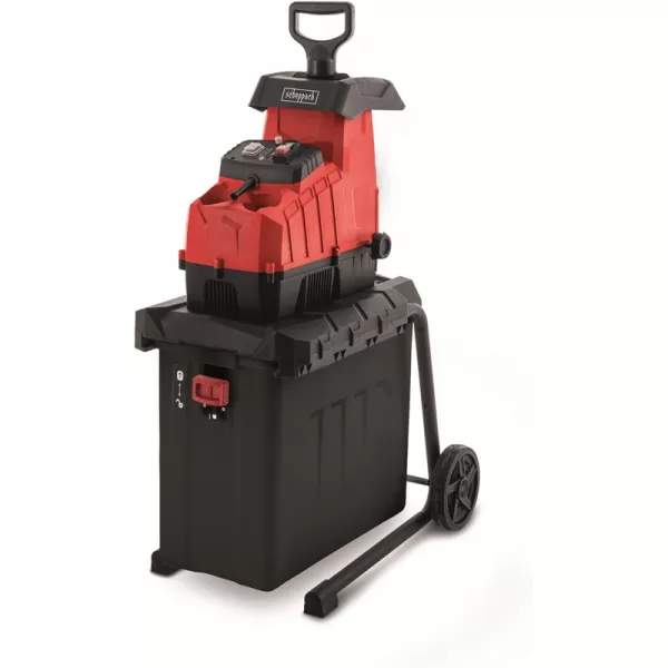 Elektrický válcový drtič větví 2800W s boxem na štěpky Scheppach GS 70