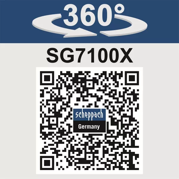 Elektrocentrála 5500 W s regulací AVR a elektrostartem Scheppach SG 7100x