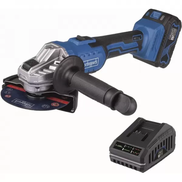 Aku úhlová bruska IXES 20V/4,0Ah/2,4A Scheppach C-AG125-X - SET L