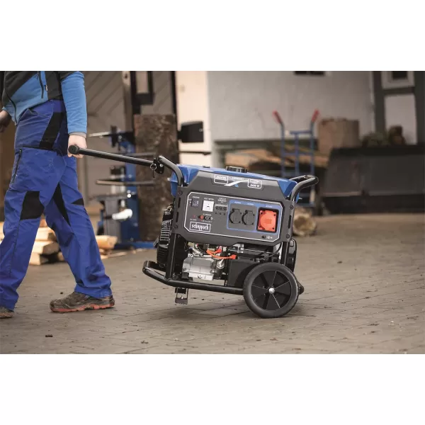 Elektrocentrála 5500 W s regulací AVR a elektrostartem Scheppach SG 7100x