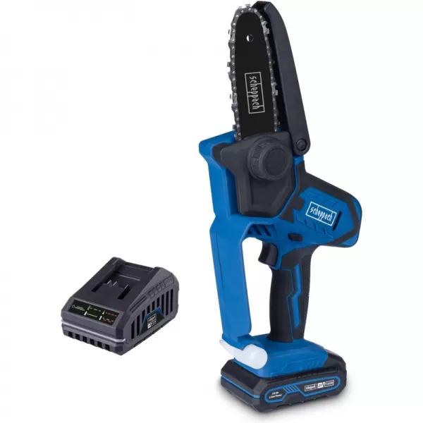 Aku prořezávací pila IXES 20V/2,0Ah/2,4A Scheppach C-PS100-X-SET S