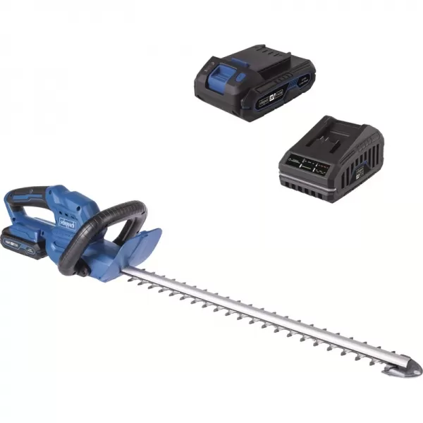 Aku plotostřih IXES 20V/2,0Ah/2,4A Scheppach C-HT570-X-SET S