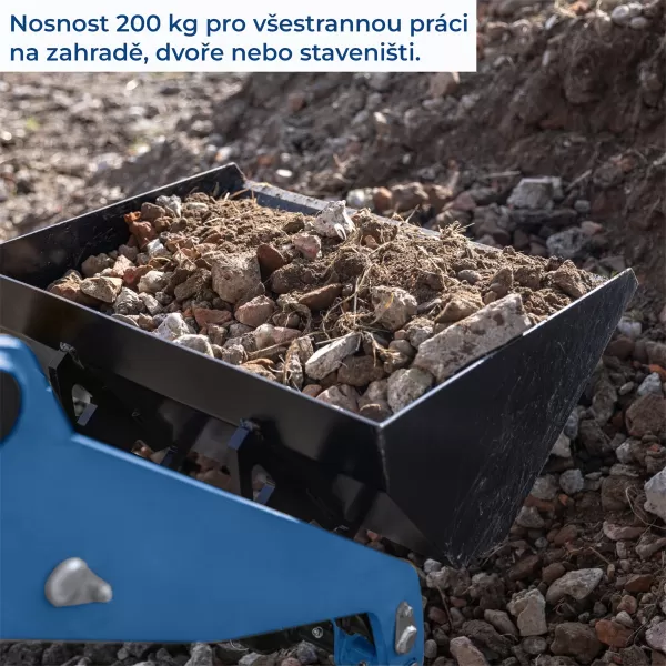 Pásový smykový nakladač Scheppach MKL 730