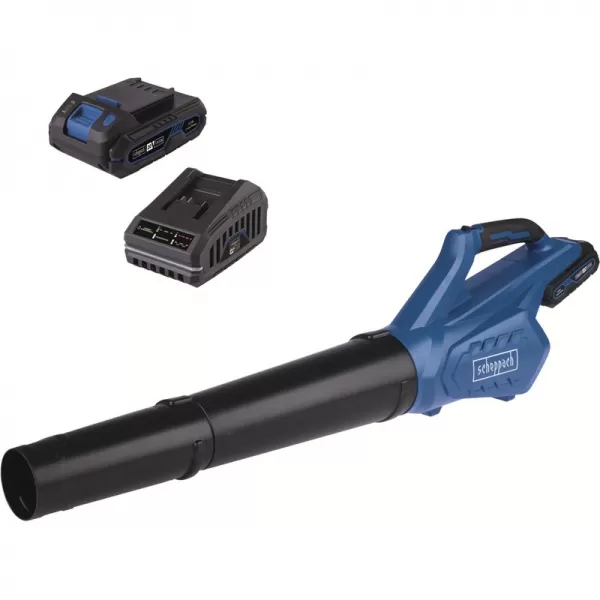 Aku foukač IXES 20V/2,0Ah/2,4A Scheppach C-BL700-X-SET S