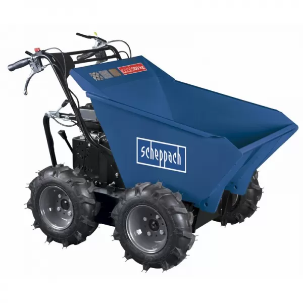 Kolový přepravník 4x4 s mechanickým sklápěním korby Scheppach DP 3000