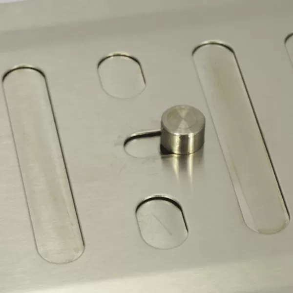 Nerezová větrací mřížka s mechanickým ovládáním 260x90 mm DALAP 6097