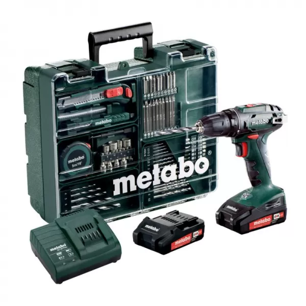 Set aku vrtačka 2x2,0 Ah Metabo BS 18 MD 602207880