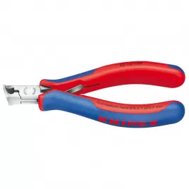Štípací kleště s šikmými břity pro elektroniku Knipex 62 12 120