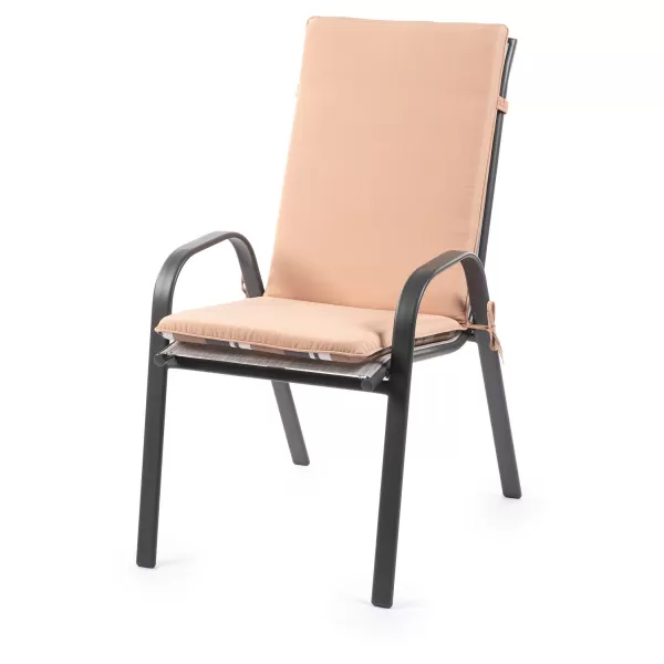 Potah na křeslo - pruhovaný krémový FIELDMANN FDZN 9103