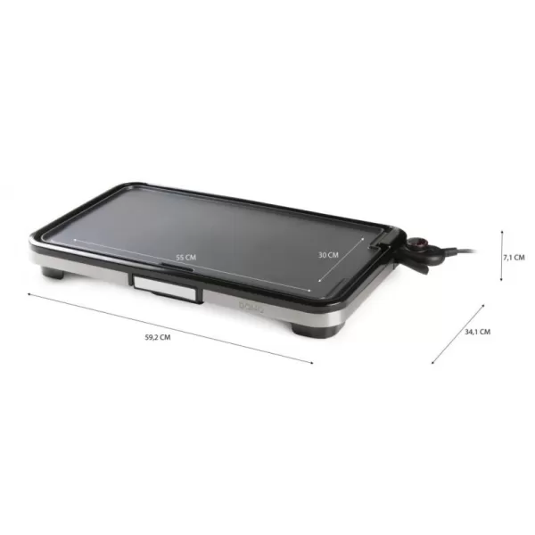 Stolní elektrický gril Plancha XXL DOMO DO9263G