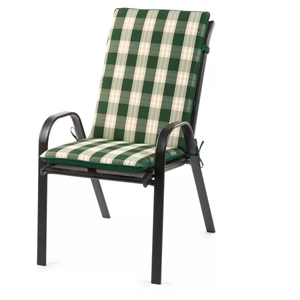 Potah na křeslo - pruhovaný zelený FIELDMANN FDZN 9102