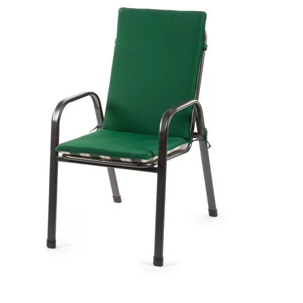 Potah na křeslo - pruhovaný zelený FIELDMANN FDZN 9102