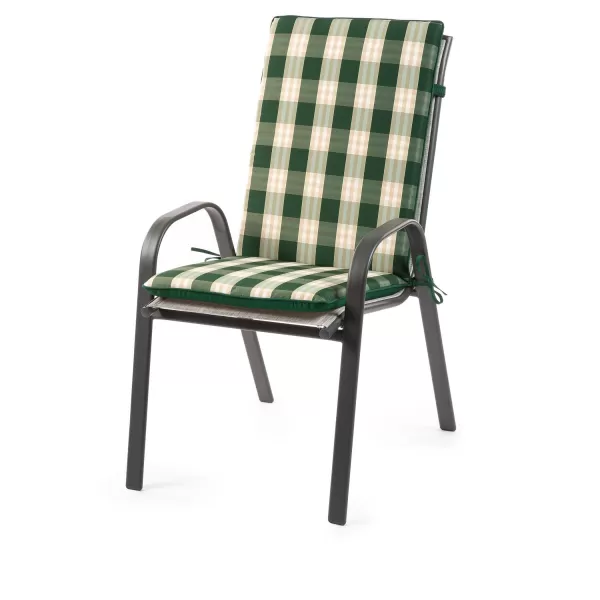 Potah na křeslo - pruhovaný zelený FIELDMANN FDZN 9102