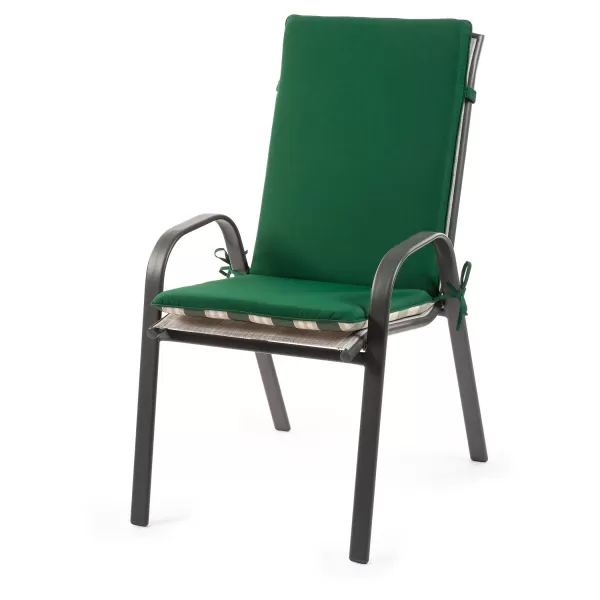 Potah na křeslo - pruhovaný zelený FIELDMANN FDZN 9102