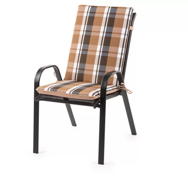 Potah na křeslo - pruhovaný krémový FIELDMANN FDZN 9103