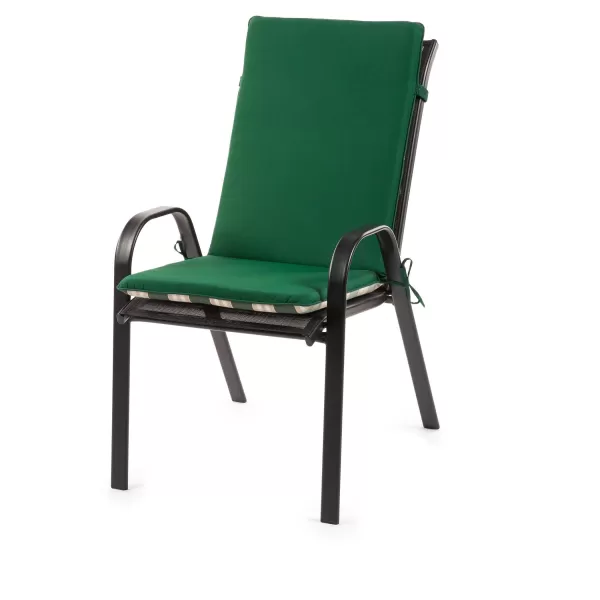 Potah na křeslo - pruhovaný zelený FIELDMANN FDZN 9102