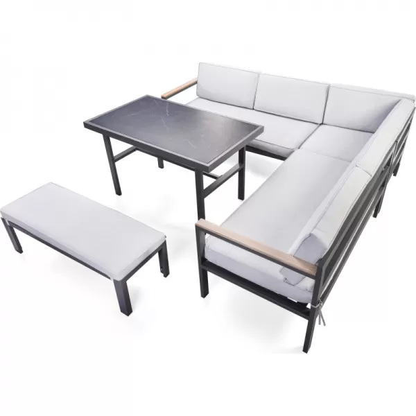 Rohová sestava zahradního nábytku Nina FDZN 5090 Fieldmann