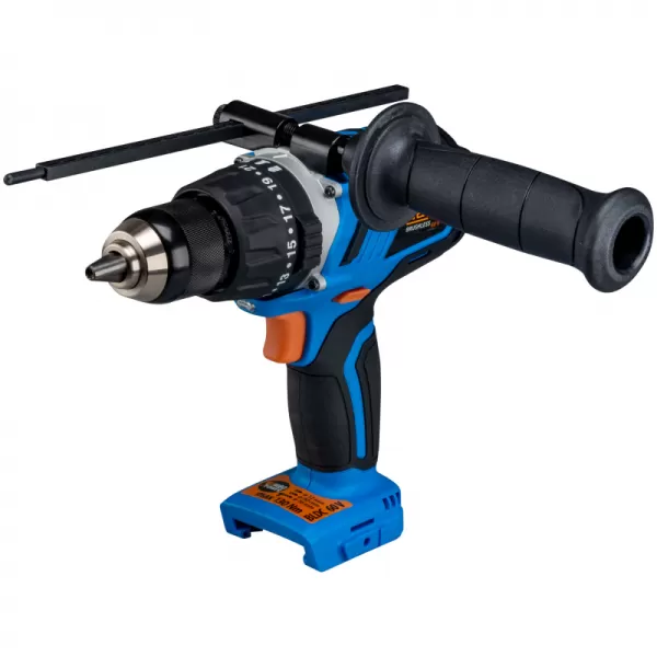 Aku bezuhlíková příklepová vrtačka/šroubovák 60V, bez aku Narex 65405314