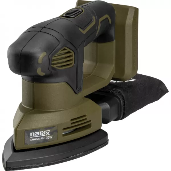 Aku vibrační bruska 20V bez aku CBD 140 Basic Box Narex Camouflage 65406347