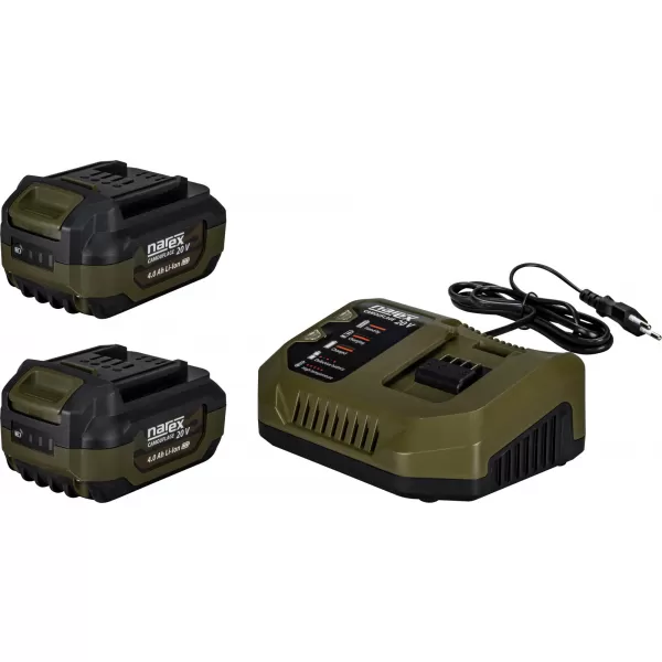 Startovací sada 2x4,0Ah + nabíječka CN20 START SET-CMFL Narex Camouflage 65406019