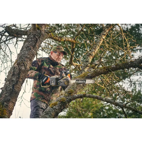 Aku řetězová pila 2x20V/2x4,0 Ah CPR 350 4BN Narex Camouflage 65406735