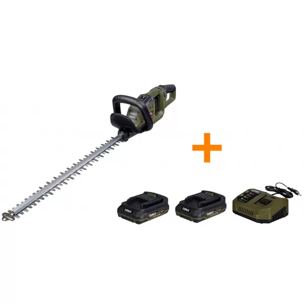 Aku nůžky na živý plot 2x20V/2x2,0 Ah CPP 550 2BN Narex Camouflage 65406736