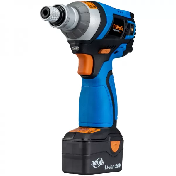 Aku bezuhlíkový rázový utahovák ASR 203-3SB 20V 2x3,0Ah Narex 65405312