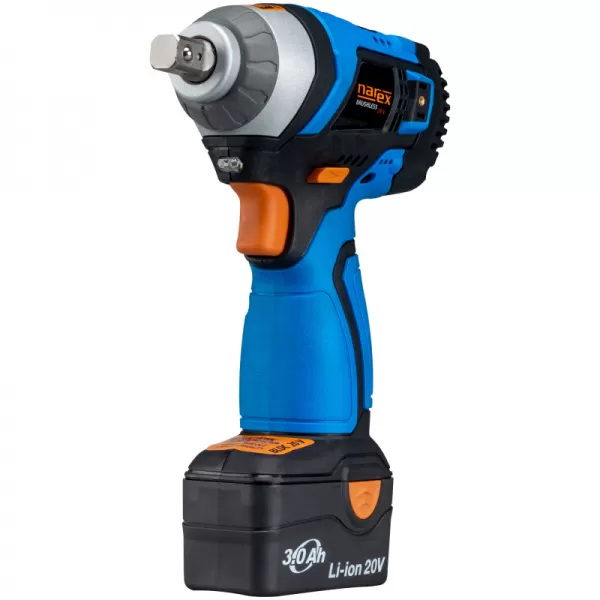 Aku bezuhlíkový rázový utahovák 20V 2x3,0Ah Narex 65405309
