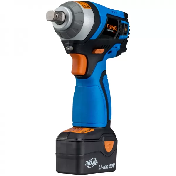 Aku bezuhlíkový rázový utahovák ASR 203-3SB 20V 2x3,0Ah Narex 65405312