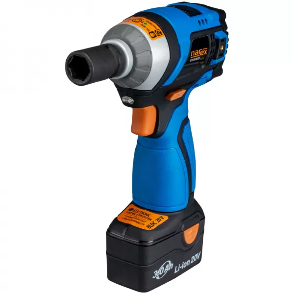 Aku bezuhlíkový rázový utahovák ASR 203-3SB 20V 2x3,0Ah Narex 65405312