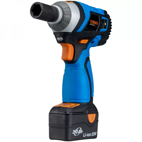 Aku bezuhlíkový rázový utahovák 20V 2x3,0Ah Narex 65405309