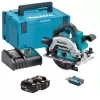 Aku bezuhlíková okružní pila 18V 2x5,0Ah Makita DHS661RTJU