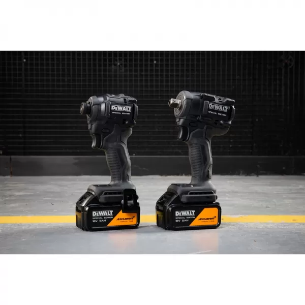 Aku kombo sada 18V/2x5,0Ah DCF99M + DCF92M McLaren DeWALT DCK2224MP2T
