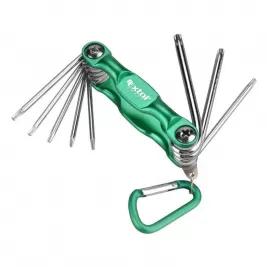 Klíče TORX sada 8ks T 6-25 EXTOL CRAFT 66016
