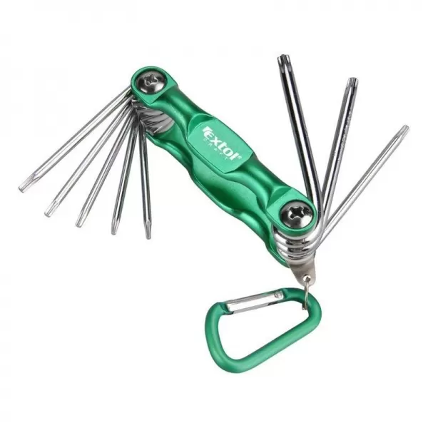Klíče TORX sada 8ks T 6-25 EXTOL CRAFT 66016