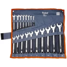 Klíče očkoploché sada 18ks 6-30mm EXTOL PREMIUM 6734
