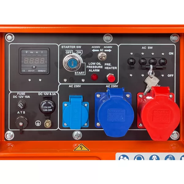 Elektrocentrála Unicraft PG-D 80 TEA-S HC