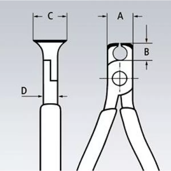 Čelní štípací kleště pro mechaniky Knipex 69 03 130