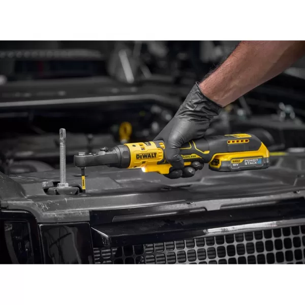Aku ráčna 1/4 a 3/8" s uzavřenou hlavou 18V bez aku DeWALT DCF520N