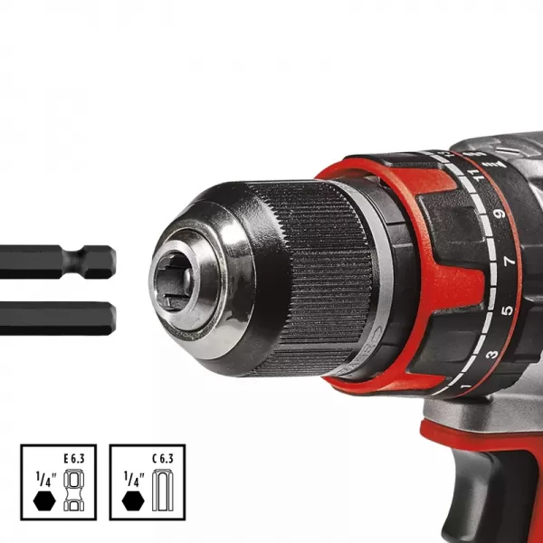 Sada vrtáků a bitů L-CASE 40ks Einhell 49109053
