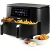 Dvojitá horkovzdušná fritéza 3+6 l DOMO DO546FR